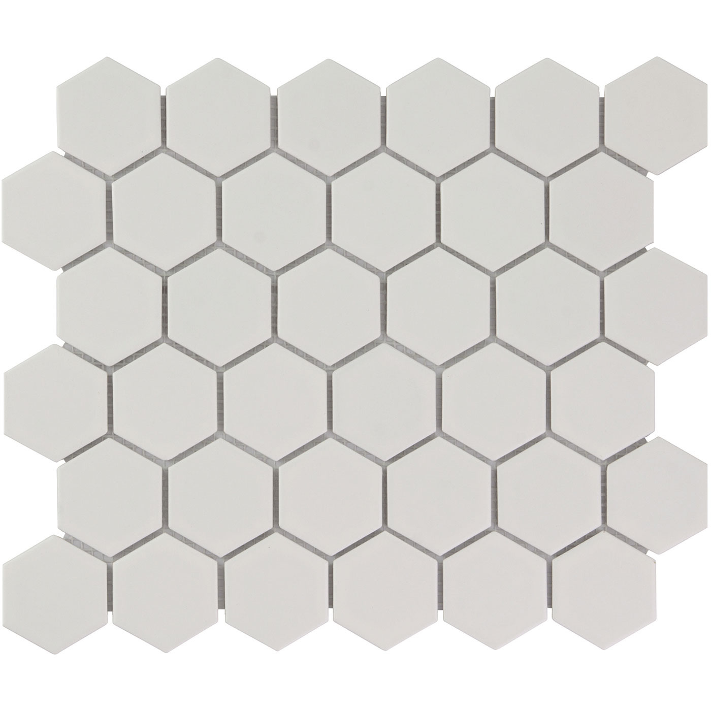 Mozaiek Barcelona Hexagon Wit 5,1x5,9