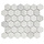 Mozaiek Barcelona Inkjet marmer print Carrara Wit 5,1x5,9