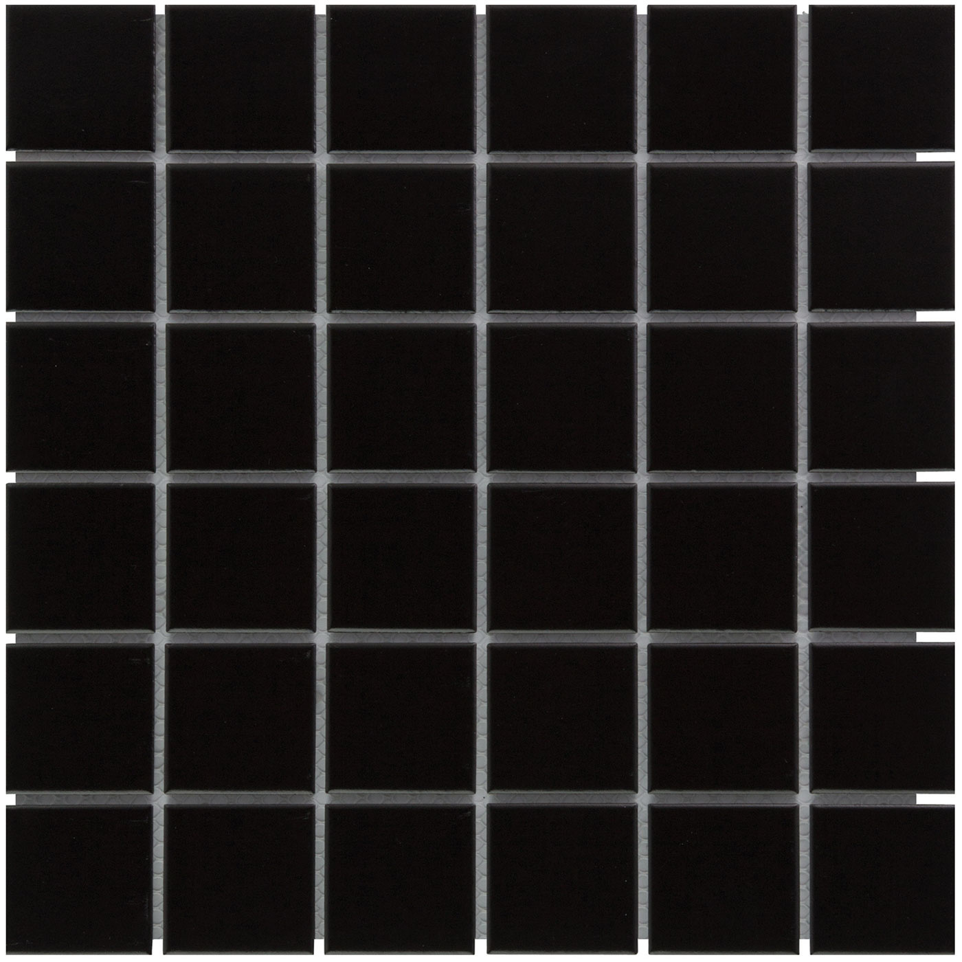 Mozaiek Barcelona Vierkant Zwart 4,8x4,8