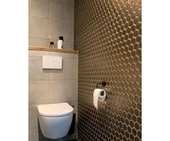 Marmeren wandbekleding in keuken en wc's - Wagemaker Marmer & Graniet
