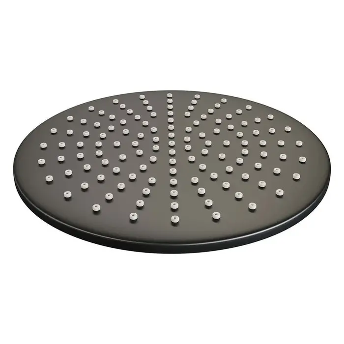 Brauer BRAUER Gunmetal Edition opbouw thermostatische regendouche SET 04 met 30 cm douchekop en 3-standen handdouche en doucheslang gunmetal geborsteld PVD