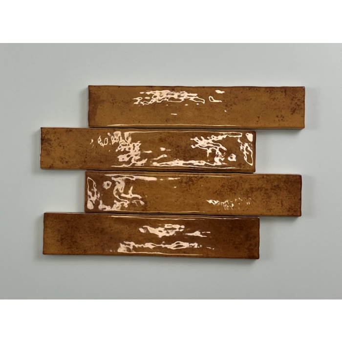 Cifre Cerámica Kalon Terracotta wandtegel 5x25 glans