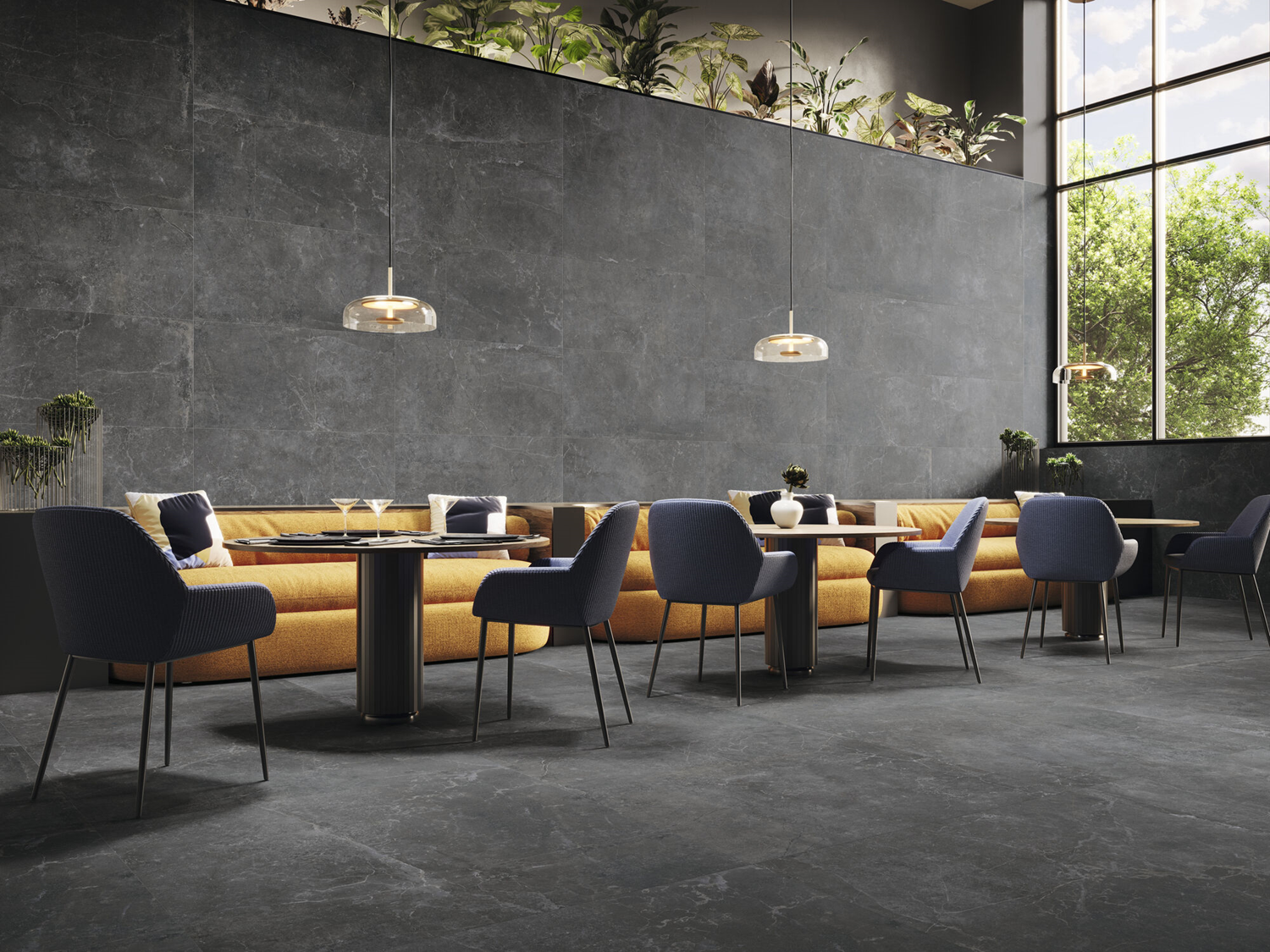 Baldocer Cerámica Concept Black R11 anti-slip 60x60 rett