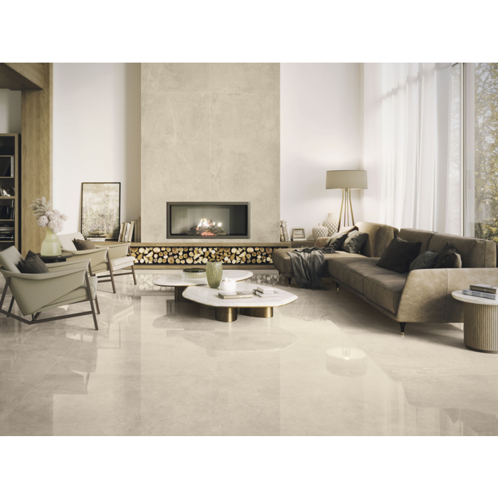 Baldocer Cerámica Concept Cream gepolijst 60x120 rett