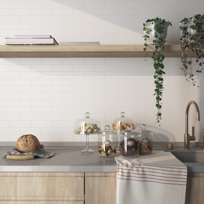 Equipe Cerámicas Kalma White mat 6x18,6 mat