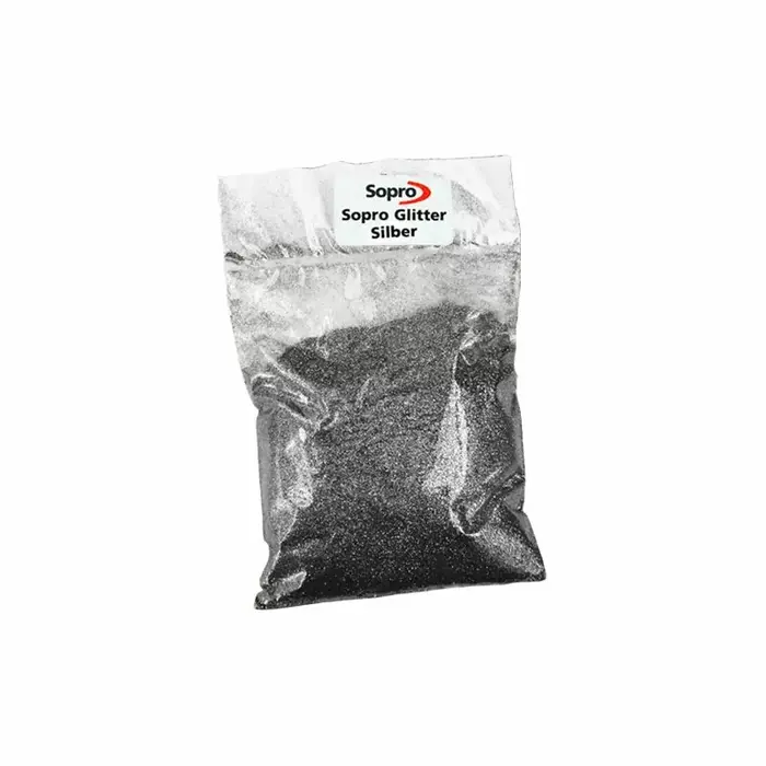 Sopro Sopro Voeg Glitter zilver 100g