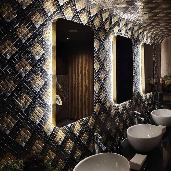 The Mosaic Factory Mozaiek Amsterdam Basic Licht Grijs 2,0x2,0