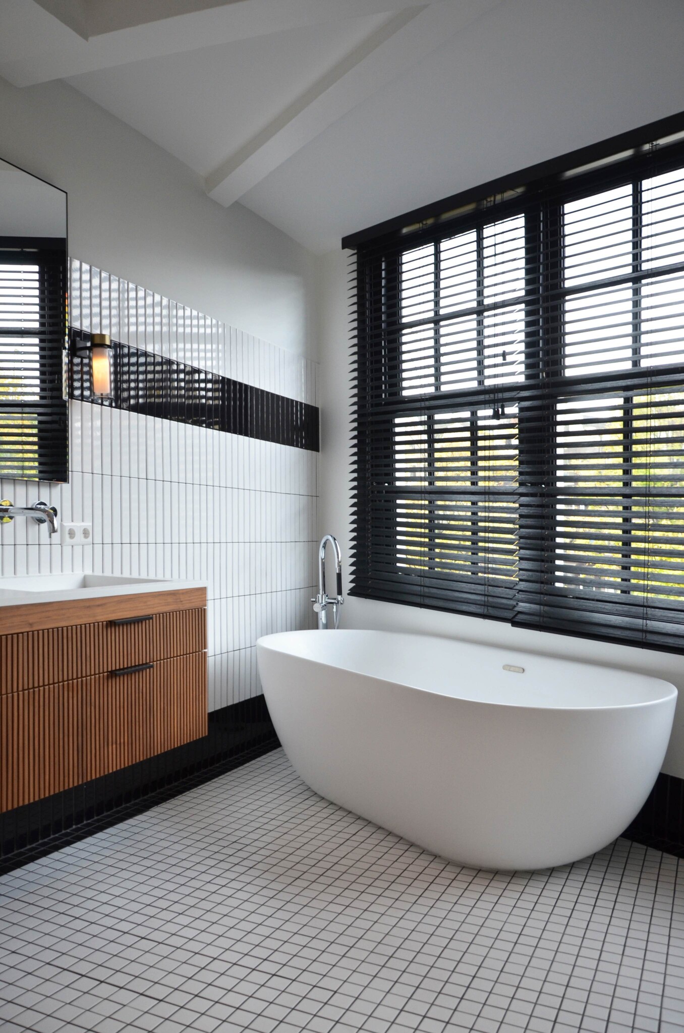 The Mosaic Factory Mozaiek Barcelona Vierkant Wit 4,8x4,8