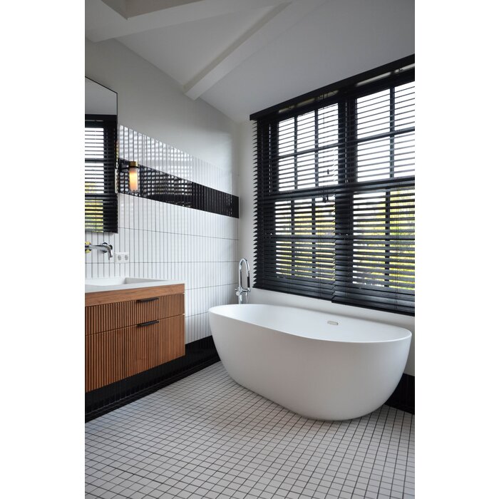 The Mosaic Factory Mozaiek Barcelona Vierkant Zwart 4,8x4,8