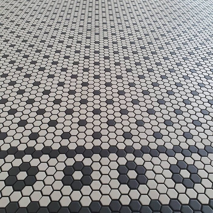The Mosaic Factory Mozaiek London Hexagon Wit 2,3x2,6