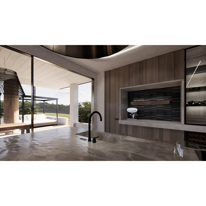 The Mosaic Factory Mozaiek Sevilla Kit-Kat Carbon Shades of Gray 2,0x1,5