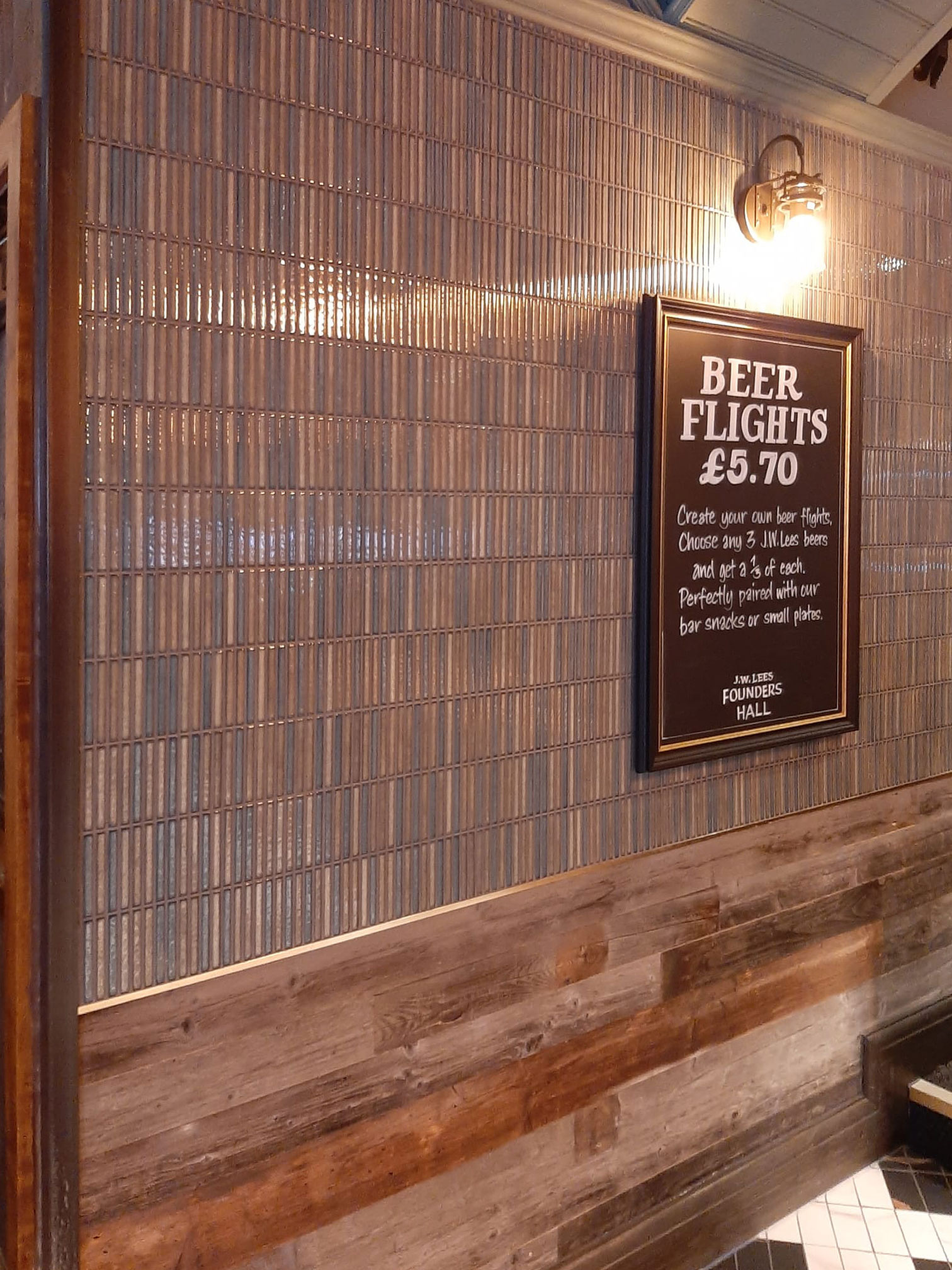 The Mosaic Factory Mozaiek Sevilla Kit-Kat mini's Grijs - Blauw spikkel 1,2x9,2