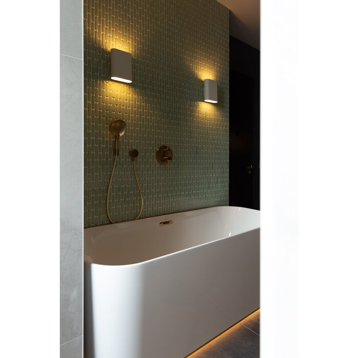 The Mosaic Factory Mozaiek Sevilla Ovalen Vinger Licht Groen 2,3x9,8