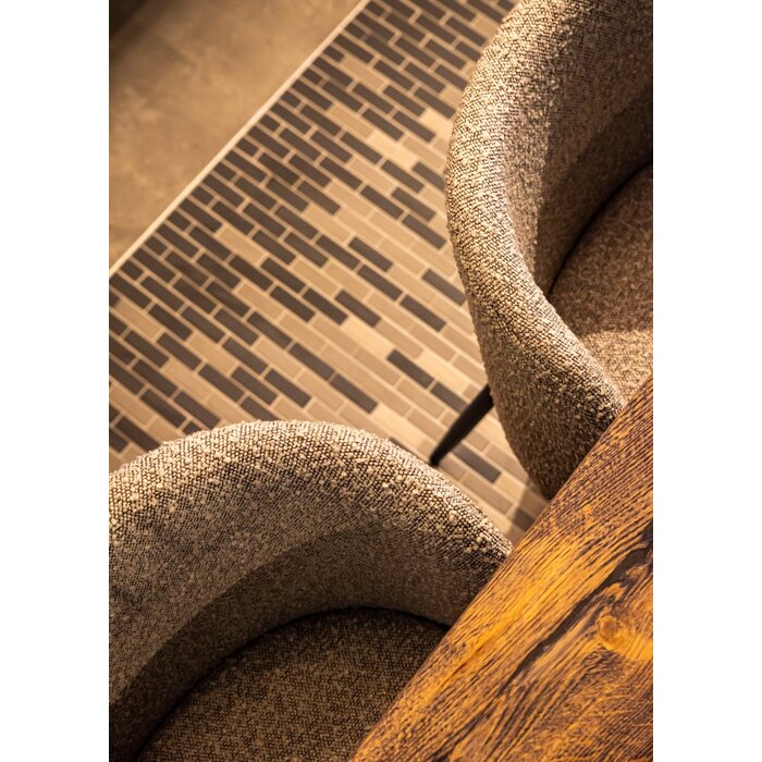 The Mosaic Factory Mozaiek London Rechthoek Donker Grijs 2,3x7,3