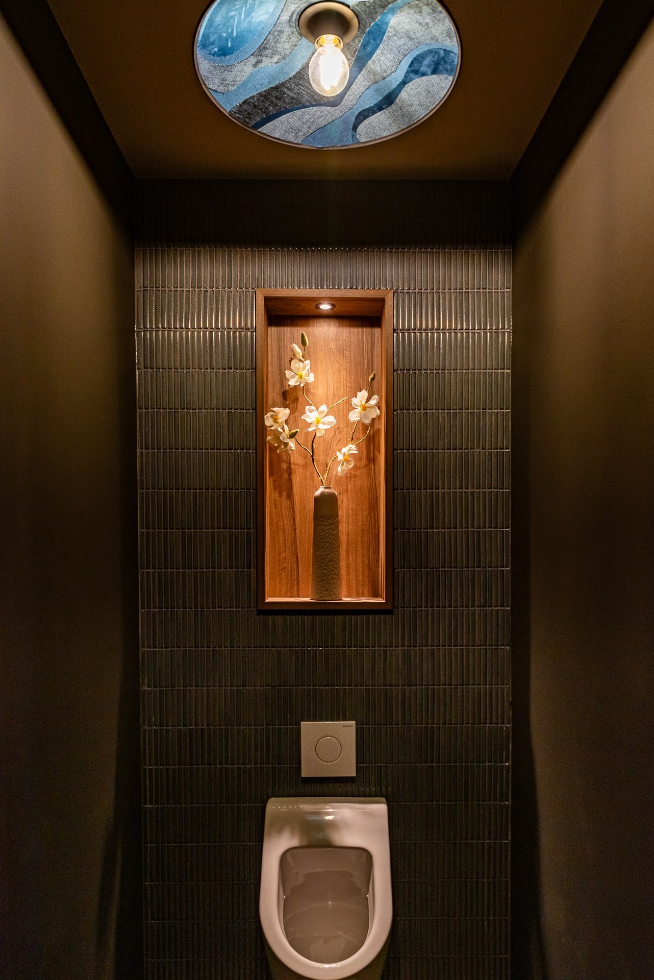 The Mosaic Factory Mozaiek Sevilla Kit-Kat mini's Grijs - Blauw spikkel 1,2x9,2