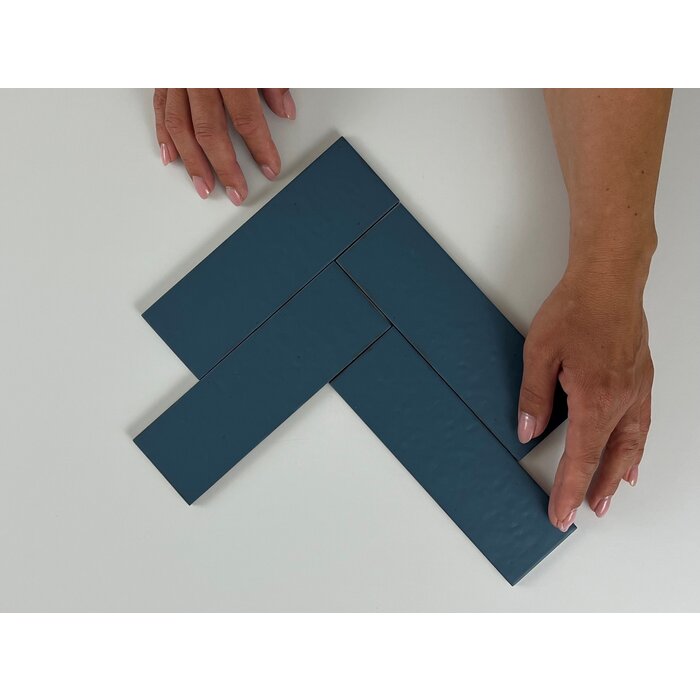 Equipe Cerámicas Kalma Deep Blue mat 6x18,6 mat