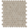 Nobu Grey round mosaico 2,2cm rond op net van 29x32,5