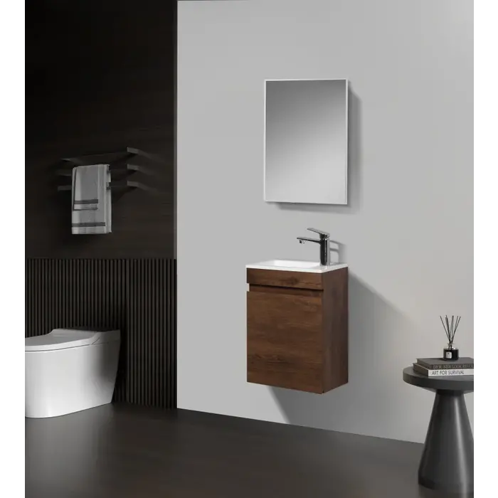 By Goof Fonteinkast Tieme mat donker eiken