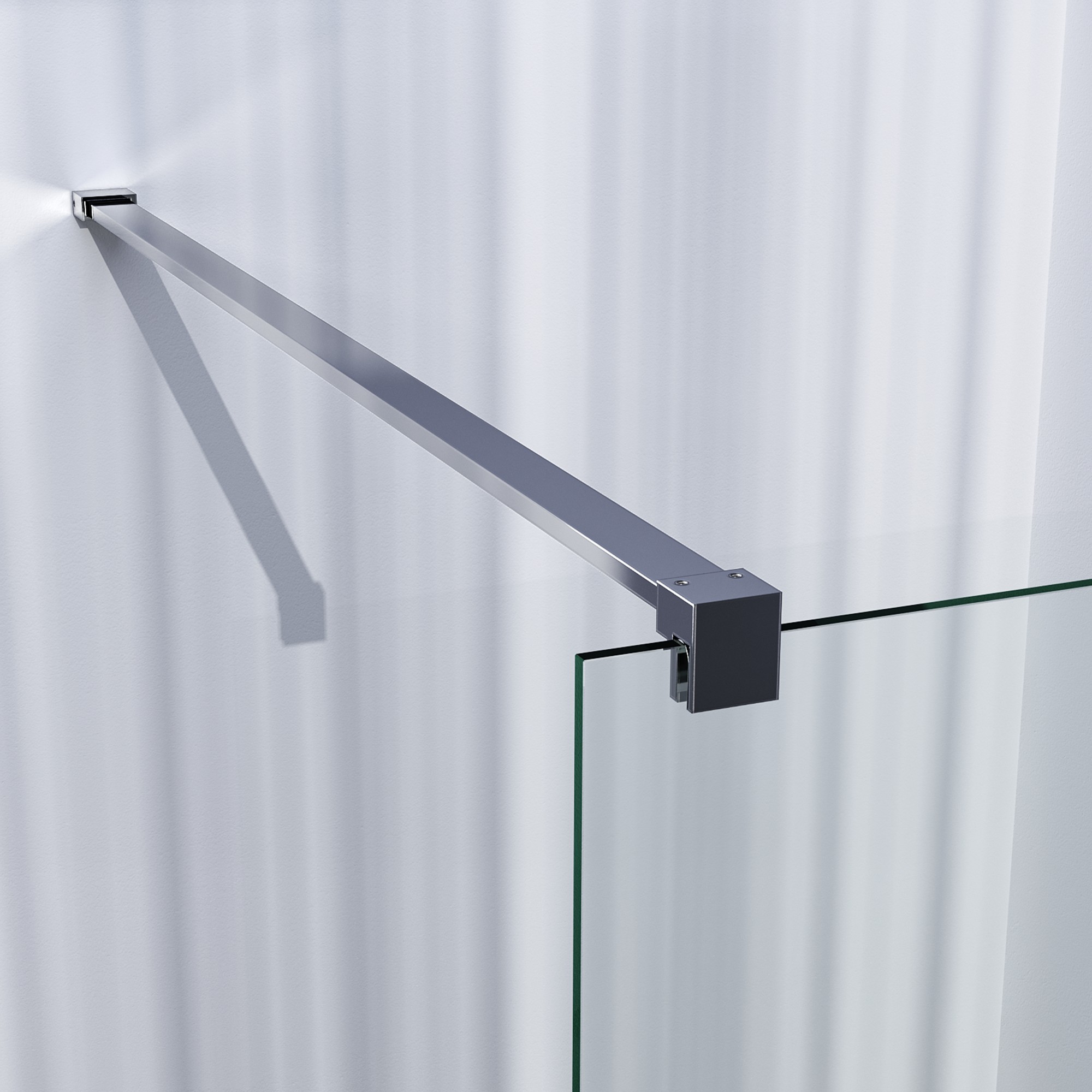 Brauer Brauer inloopdouche set met muurprofiel