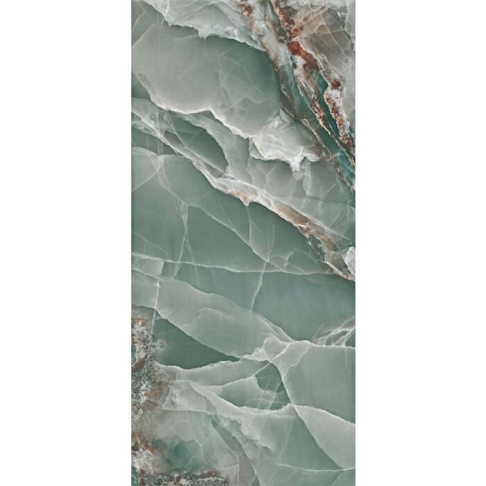 Baldocer Cerámica Onyx Turquoise polished 120x260 rett