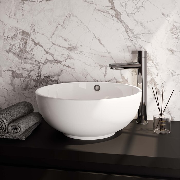 Brauer Edition Verhoogde Opbouw Wastafelkraan Model E