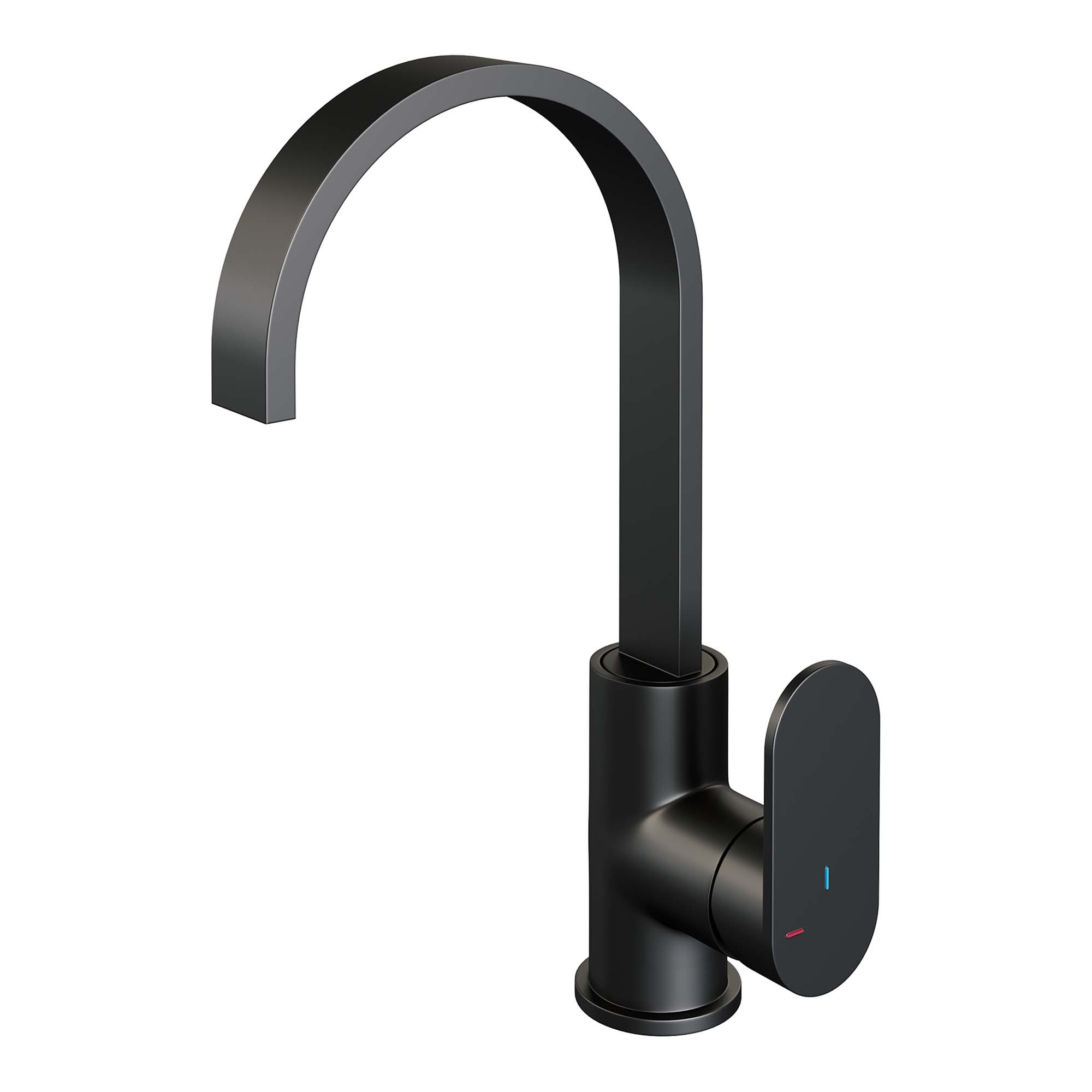 Edition Hoge Opbouw Wastafelkraan Model C - Platte Uitloop