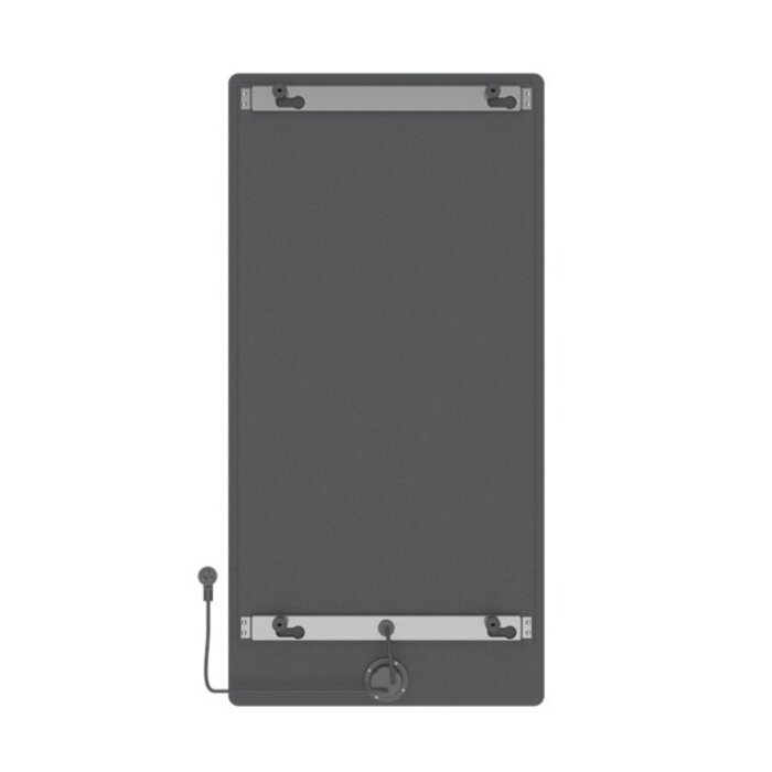 ADW Best-Design Brenner-Concrete Elektrische radiator Beton-Grijs 750W 1200x600mm