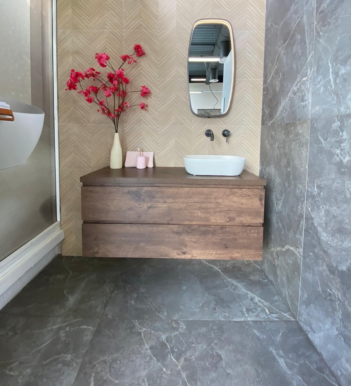 Baldocer Cerámica Larchwood Zig Alder 40x120 rett