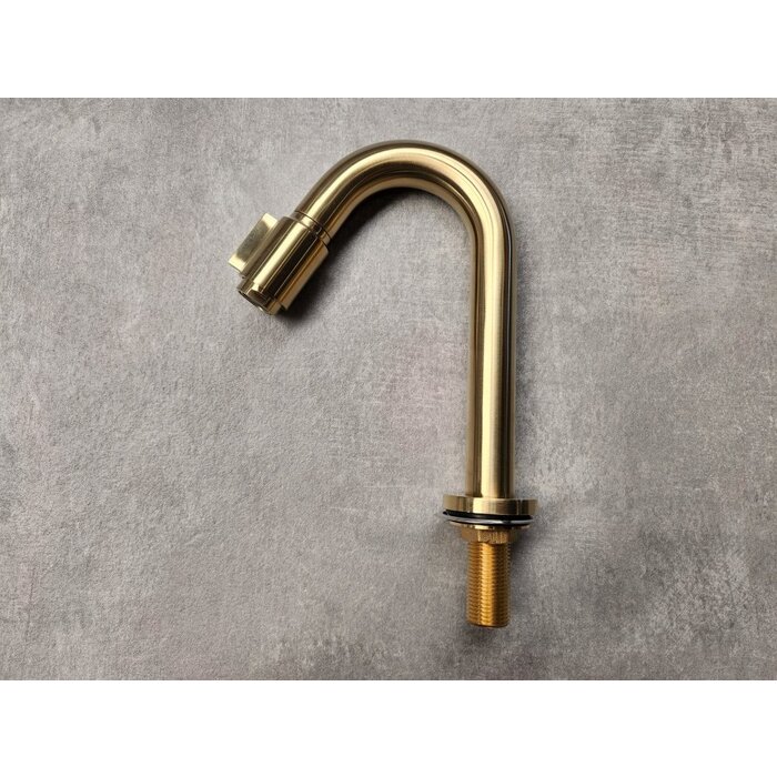 Wiesbaden Victoria luxe fonteinkraan 1/2'' geborsteld messing