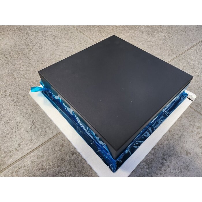 ADW Best-design nero "kaya" inbouwnis 30.5x30.5x7 cm mat-zwart