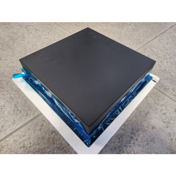 ADW Best-design nero "kaya" inbouwnis 30.5x30.5x7 cm mat-zwart