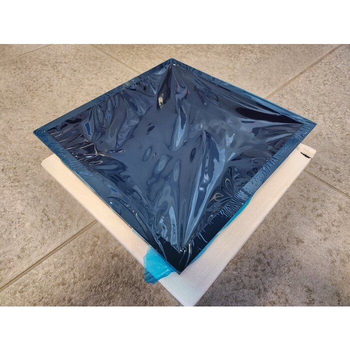 ADW Best-design nero "kaya" inbouwnis 30.5x30.5x7 cm mat-zwart