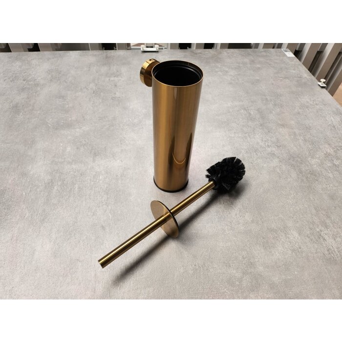 Brauer Gold Edition Toiletborstelhouder - wand - PVD - geborsteld goud