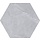 Hexagon Statale Pearl 15x17