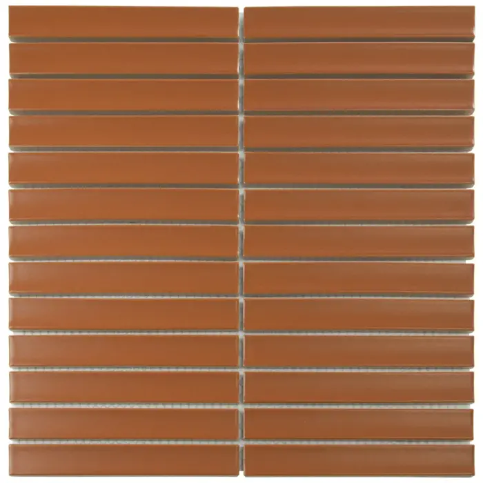 The Mosaic Factory Mozaiek Sevilla Kit-Kat Terra Cotta 2,0x1,5