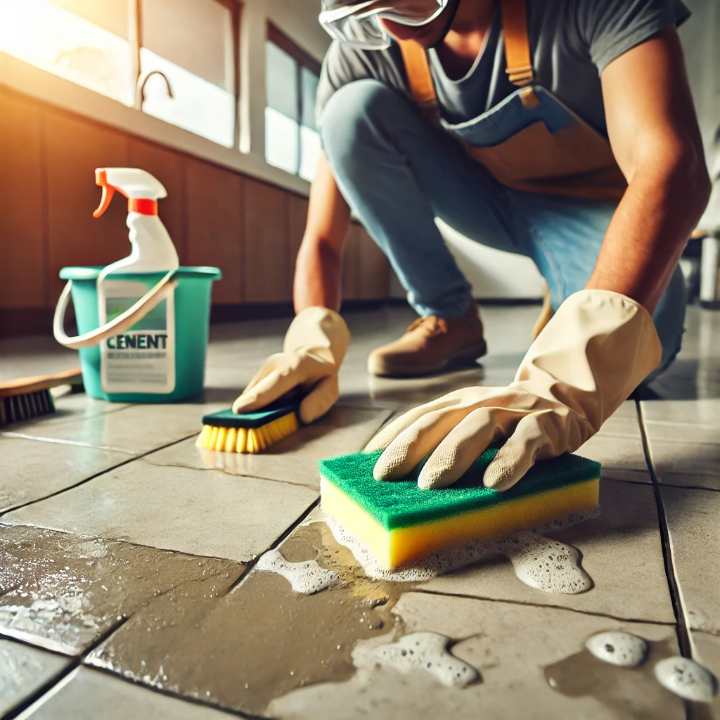 Cementsluier verwijderen, hoe doe je dat?