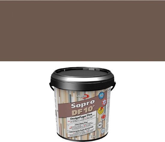 Voegmortel Sopro DF 10 Flexibel mahonie nr. 55 1kg