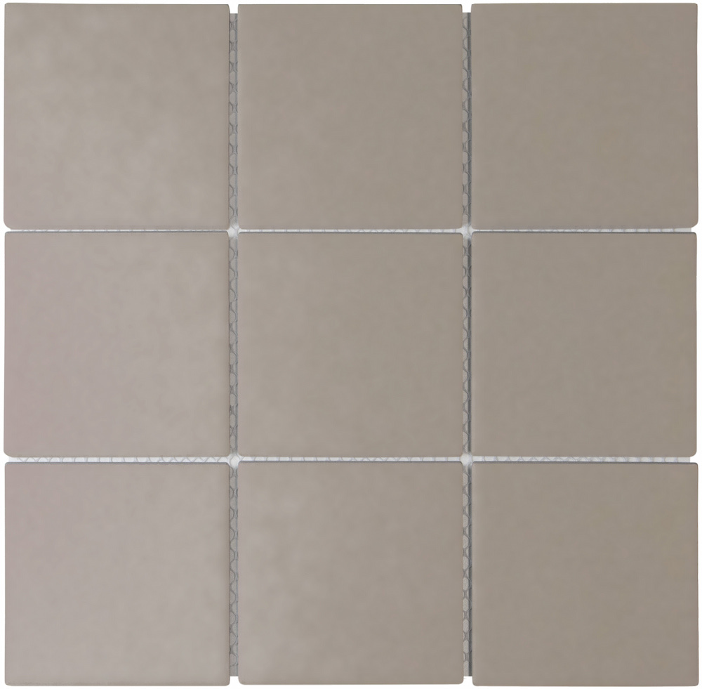 The Mosaic Factory Mozaiek London Vierkant Grijs 9,5 x 9,5