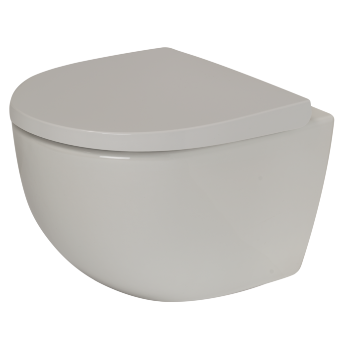 Plieger Zano wandclosetpack, met wandcloset compact randloos diepspel