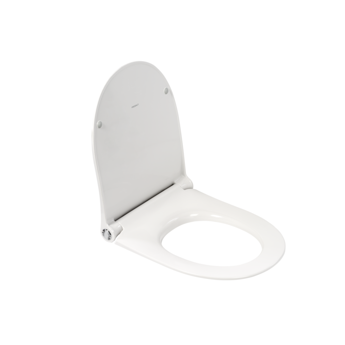 Plieger Zano softclose closetzitting slim D by Pressalit met deksel en lift-off