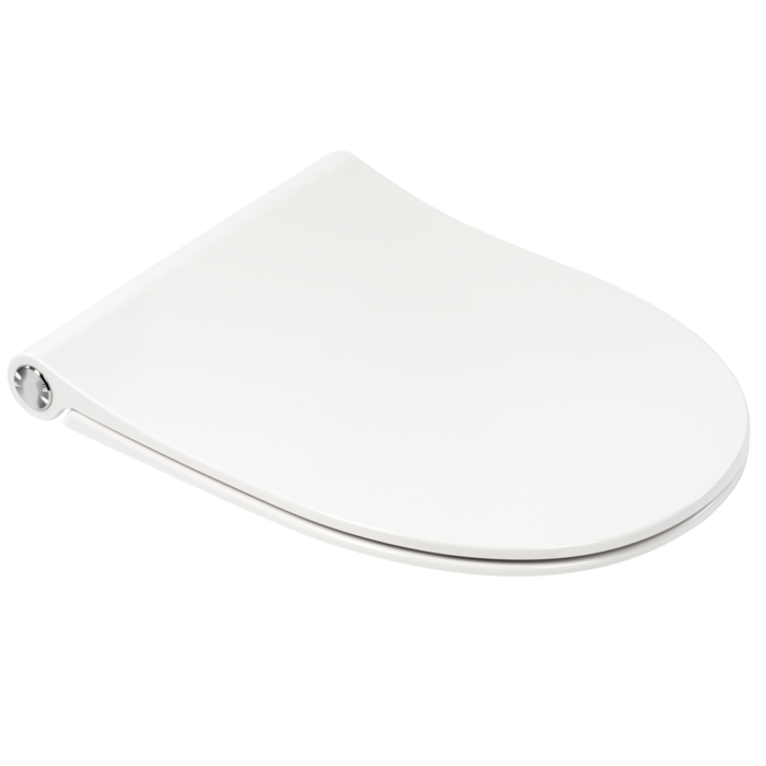 Plieger Zano softclose closetzitting slim D by Pressalit met deksel en lift-off