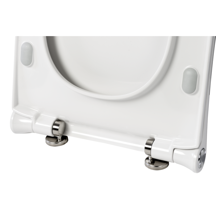 Plieger Zano softclose closetzitting slim D by Pressalit met deksel en lift-off