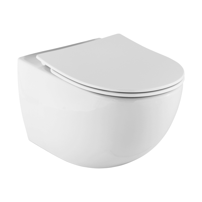 Plieger Zano softclose closetzitting slim by Pressalit met deksel en lift-off