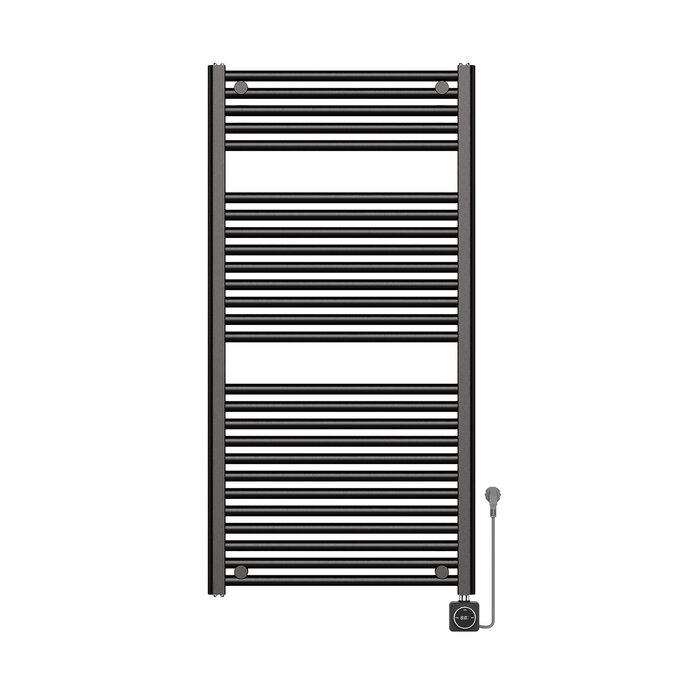 Wiesbaden Elara elektrische radiator Smart WiFi 118,5 x 60 cm gunmetal