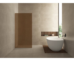 Slim glasplaat nano warm koper