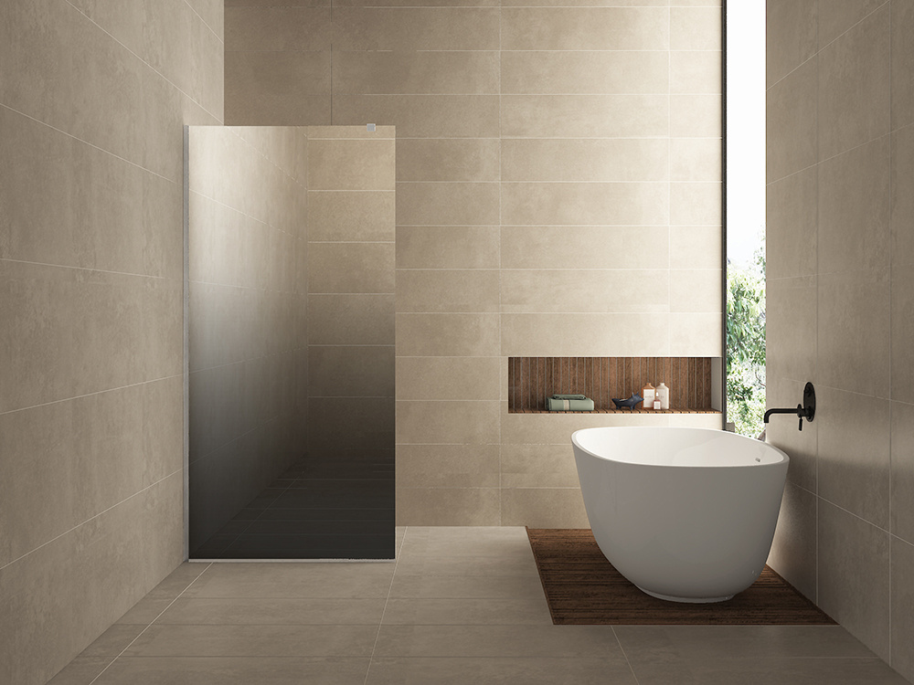 Wiesbaden Slim glasplaat nano spiegelrook- naar helder glas