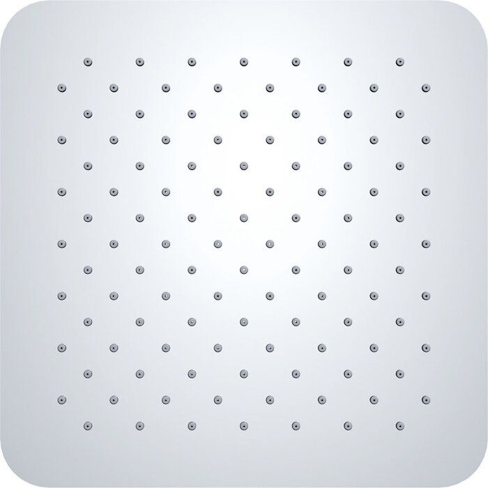 Wiesbaden UFO Luxe hoofddouche vierkant 300mm Ultra plat chroom