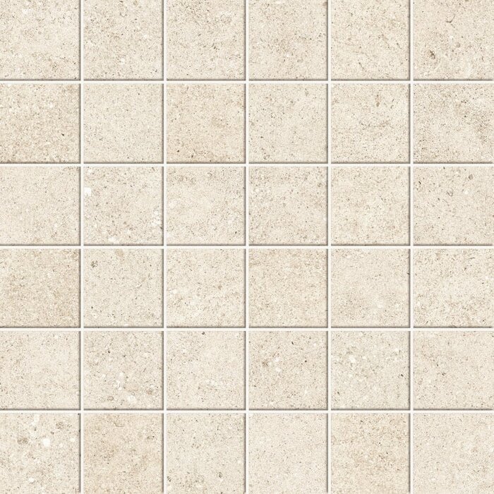 Atlas Concorde Solution Yacht Ivory mozaiek 5x5 op net van 30x30