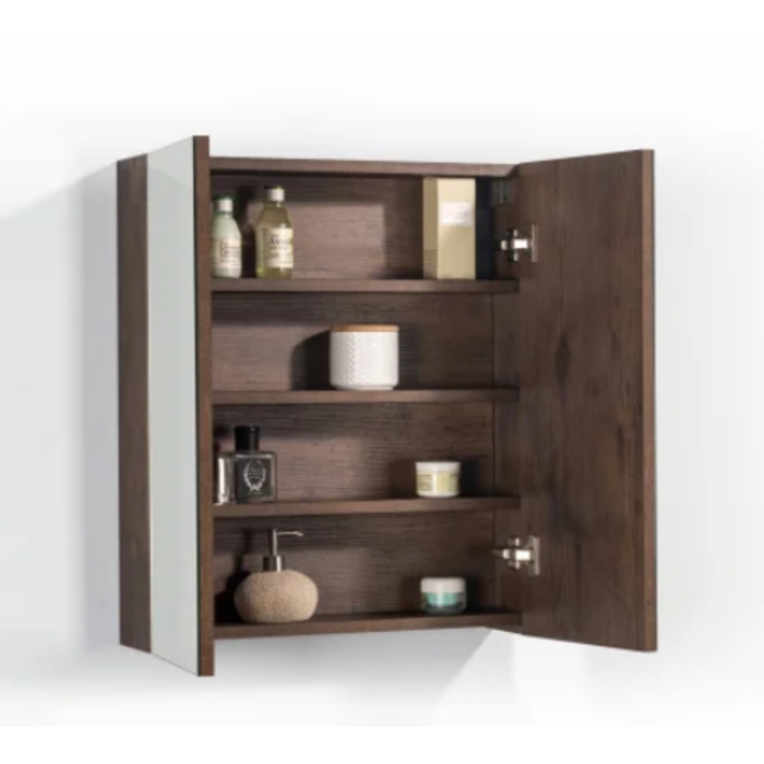 By Goof Spiegelkast Tieme mat donker eiken 60x70x16cm