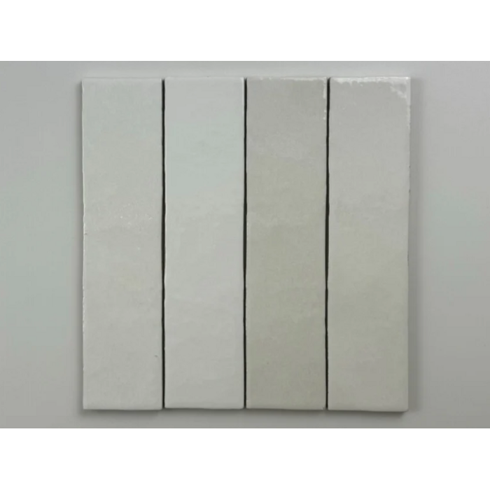 Equipe Cerámicas Trend tegels wit glans 6x24,6